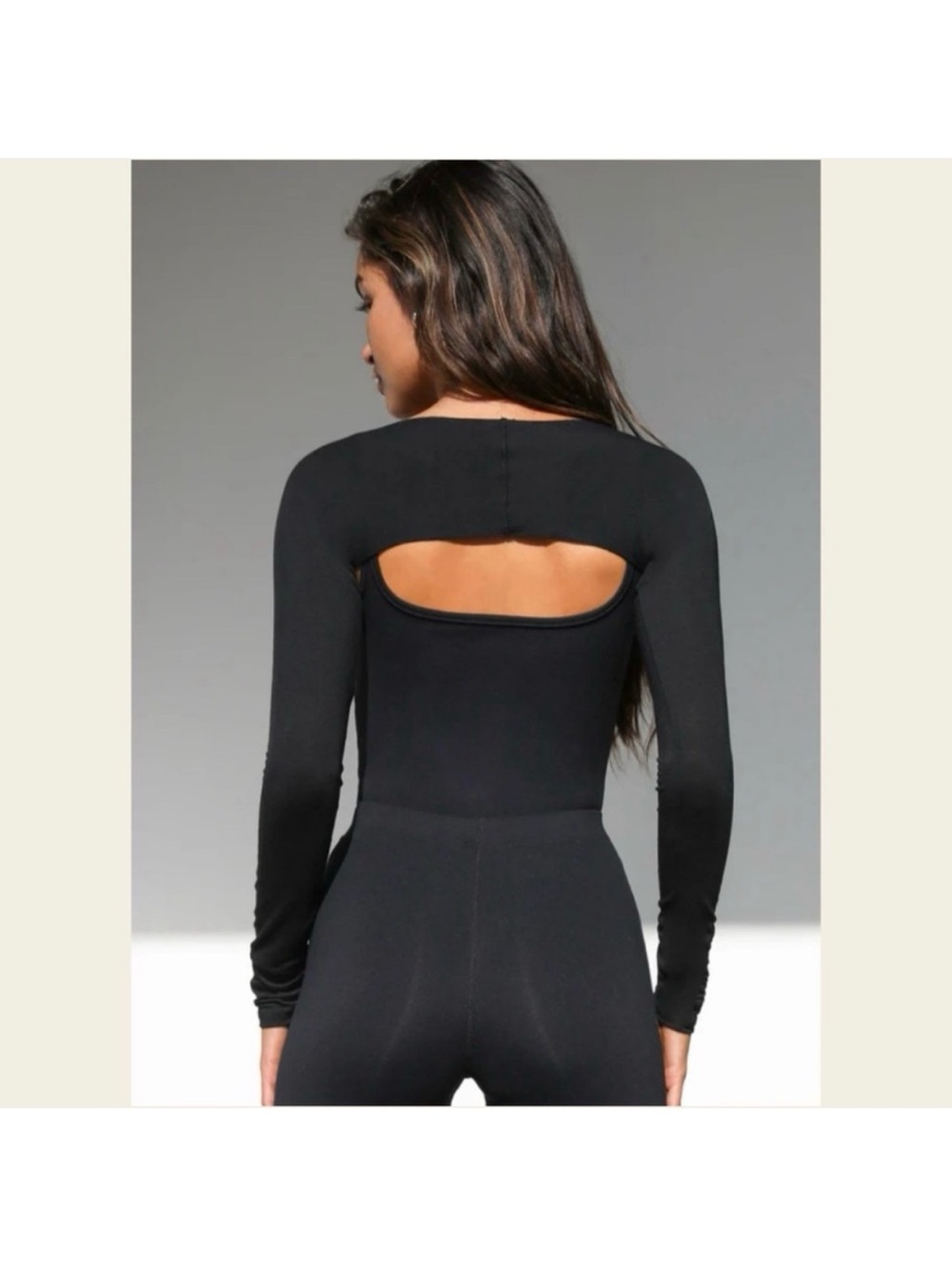 JOAH BROWN SHRUG BLACK OS - Picture 2 of 6